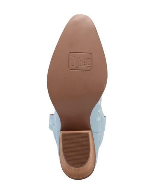 Dingo Blue Love Bug Western Boot