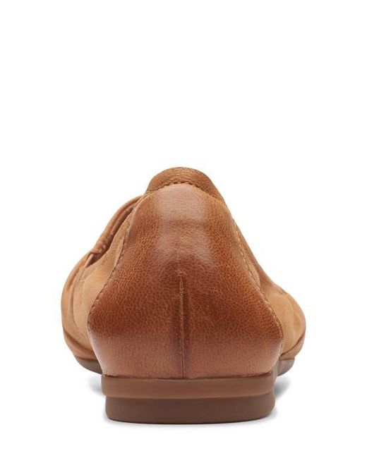 Clarks Brown Rena Way Flat