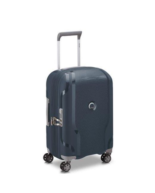 Delsey Paris Blue Clavel Hardside 2-Piece Set Small & Large Expandable Luggage With Spinner Wheels