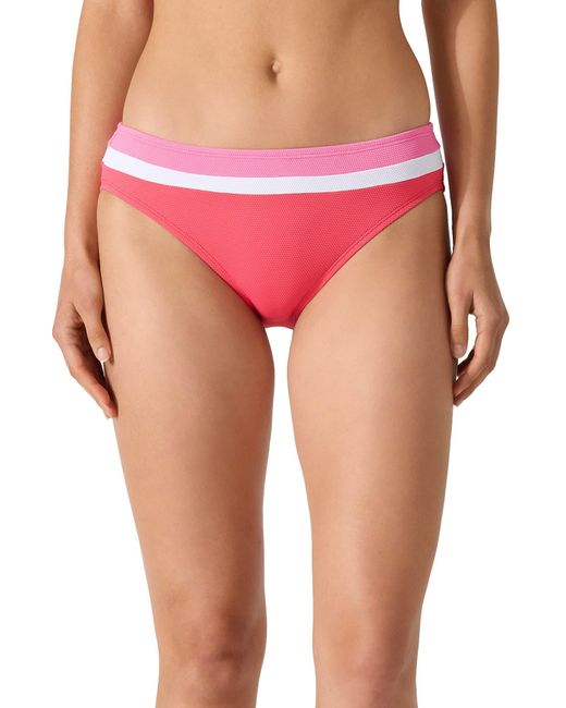 Tommy Bahama Pink Island Cays Colorblock Hipster Swim Bottoms