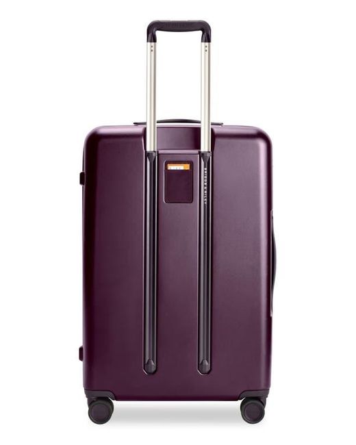 Briggs & Riley Purple Large Sympatico Expandable 30-Inch Spinner Packing Case