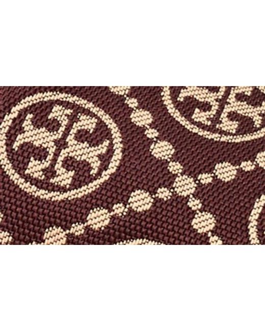 Tory Burch Pink T Monogram Platform Espadrille