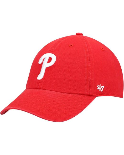 '47 Red Philadelphia Phillies Heritage Clean Up Adjustable Hat At Nordstrom for men