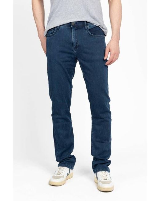 Jack Spade Blue Jack Fit Five Pocket Jeans for men