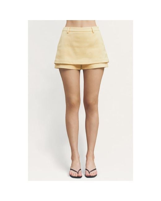 Maude Club Yellow Ruby Skort