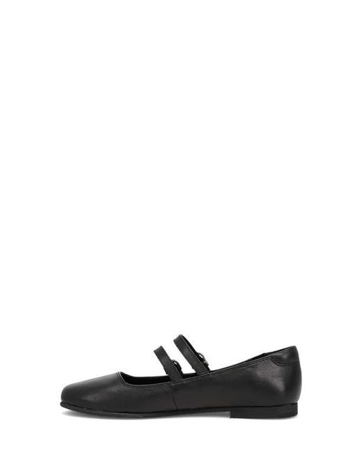 Frye Black Carson Mary Jane Flat