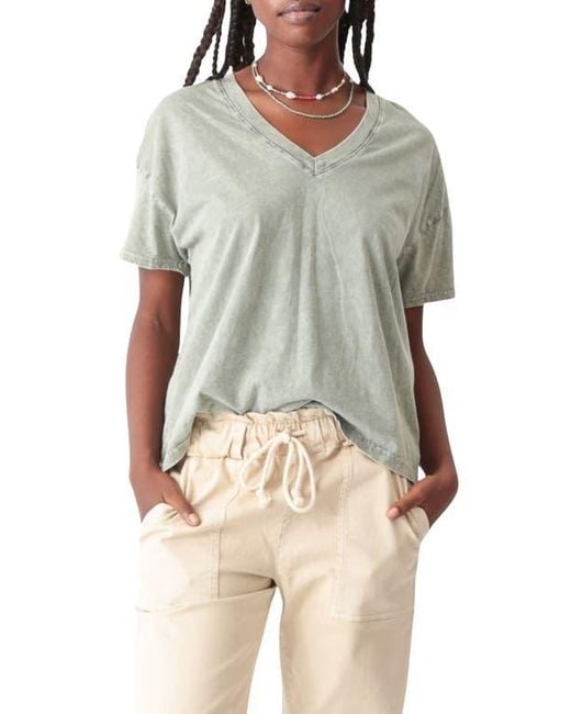 Electric and Rose Multicolor Chase V-Neck T-Shirt
