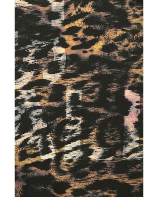 AllSaints Black Charm Jinx Mix Square Scarf