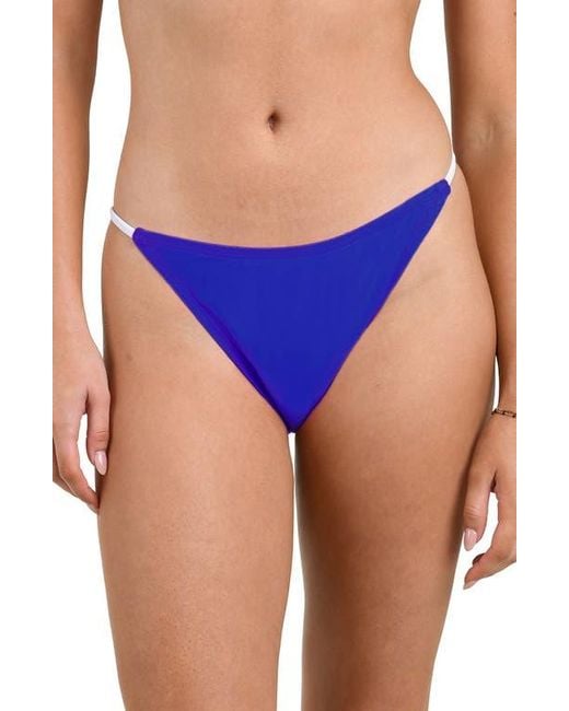 Citrus Blue Solids Bikini Bottoms