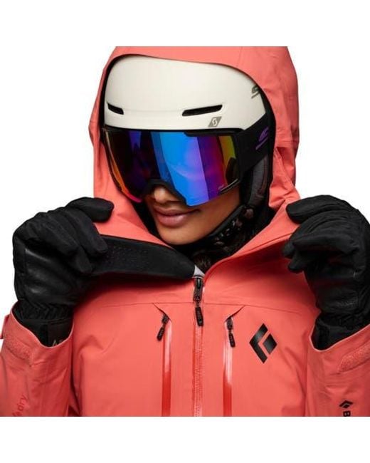 Black Diamond Red Recon Lt Shell Jacket