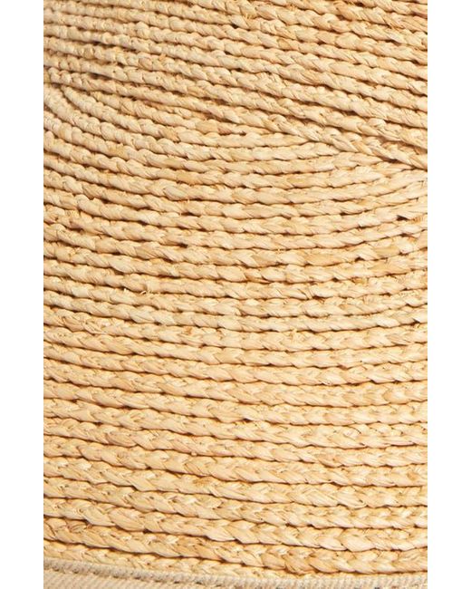 Lack of Color Natural Raffia Visor