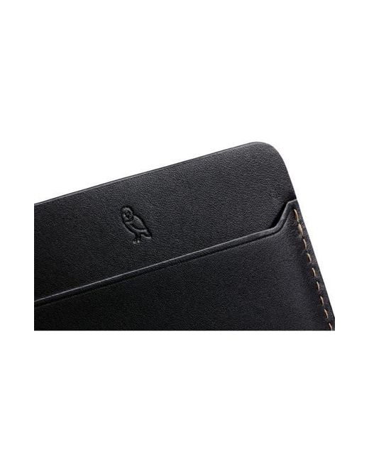 Bellroy Black Leather Rfid Card Case