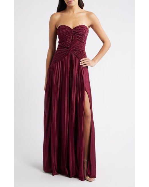lulus burgundy dress V Neck Burgundy Lace Long Prom Dresses with Slit, Burgundy Lace Formal   Eip Collection