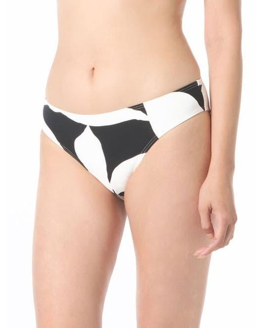 Vince Camuto Blue Midnight Shadow High Cut Bikini Bottom