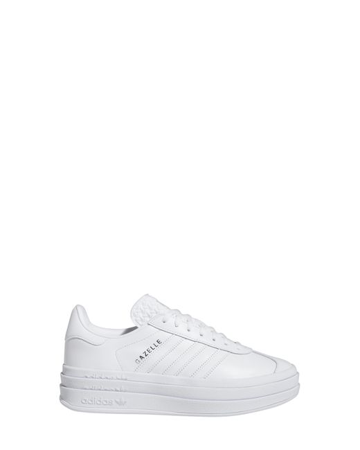 adidas Gazelle Bold Platform Sneaker in White | Lyst