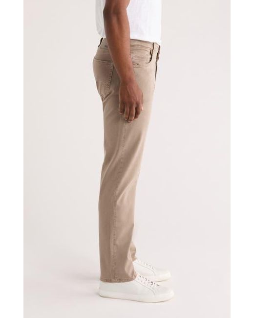 Mavi Natural Zach Straight Leg Twill Pants for men