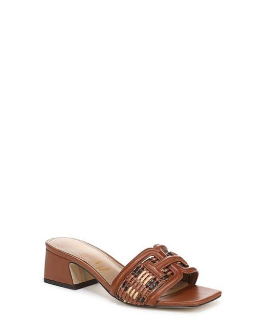 Sam Edelman Waylon, Heel Sandal Woman, Rich Cognac