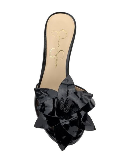 Jessica Simpson Black Percia Slide Sandal
