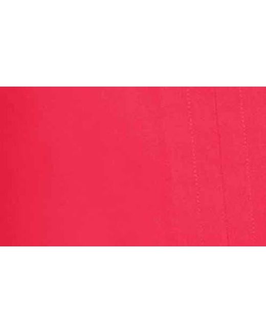 Foxcroft Red Bella Solid Popover Top