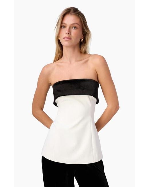 Cami NYC Black Rohan Strapless Top