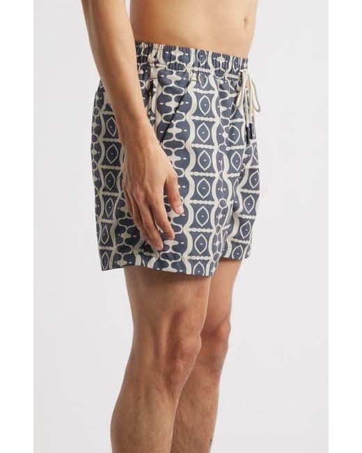 Oas Blue Forge Hypnotise Swim Trunks for men