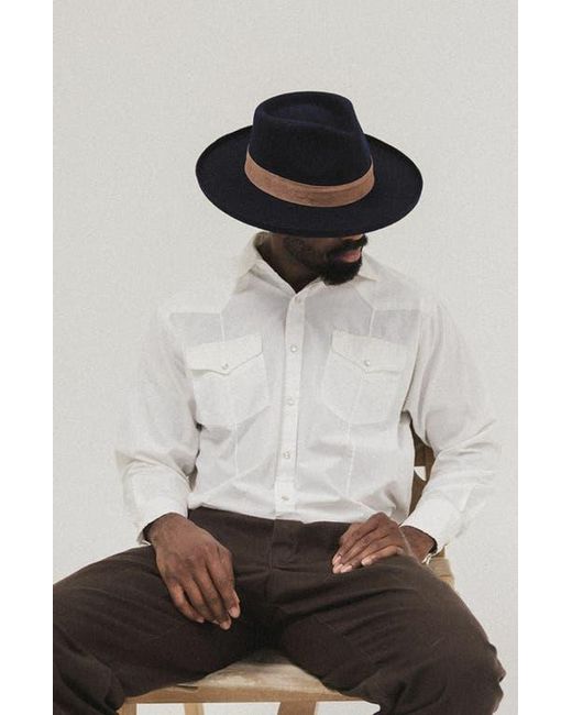 Two Roads Hat Co. Black Echo Park Fedora Hat for men