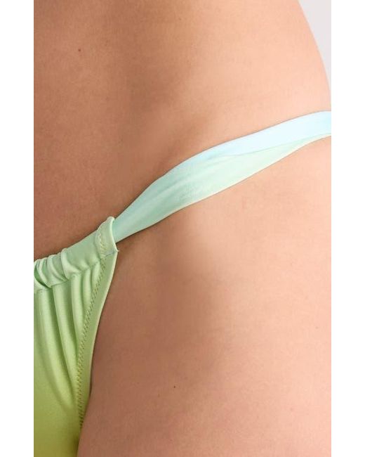 Solid & Striped Green Ellery Bikini Bottoms