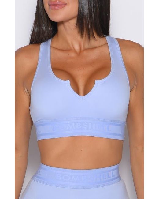 Bombshell Sportswear Blue Bombshell Active Bra