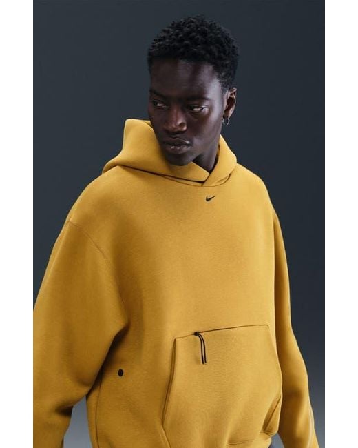 Nike Yellow Oversize Hoodie for men
