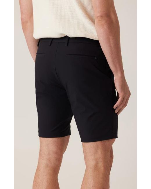 Dek Blue Oasis Sst Techno Sateen Bermuda Shorts for men