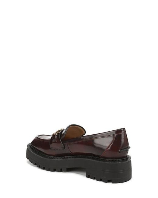 Sam Edelman Black Leah Platform Loafer
