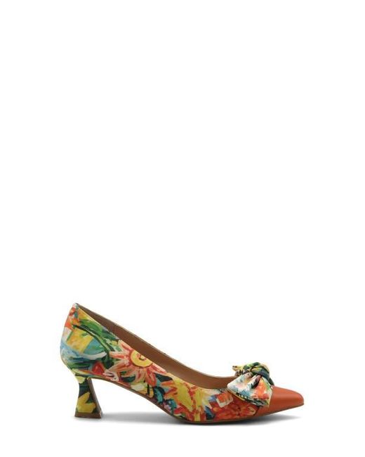 Charles David Multicolor Adren Pointed Cap Toe Pump