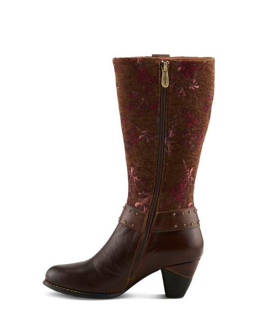 Spring Step Brown Wyoming Knee High Boot