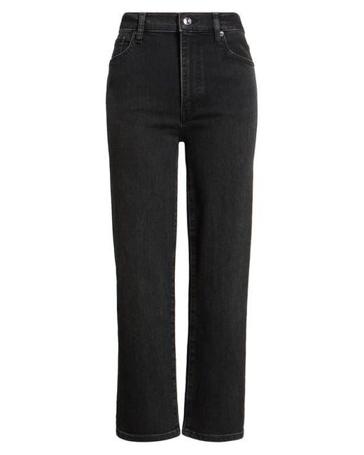 FRAME Black Pixie Le Straight Leg Jeans