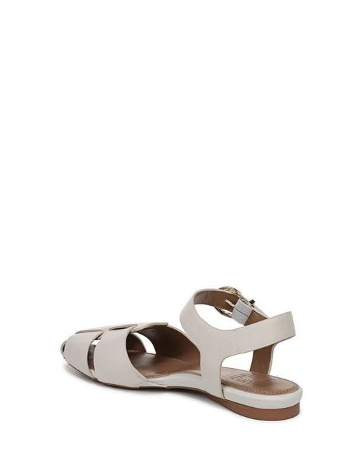 Naturalizer White Cleo Sandal