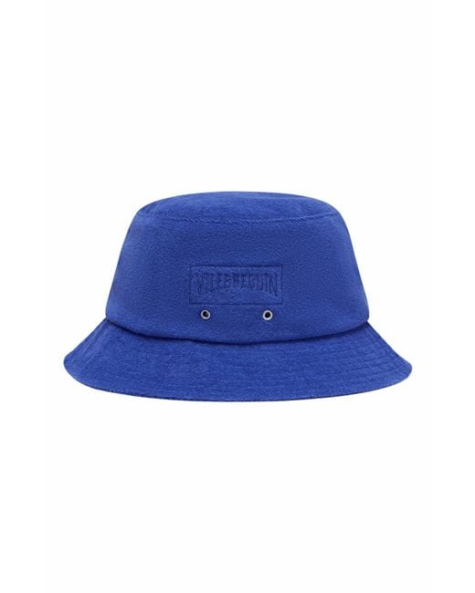 Vilebrequin Blue Solid Terry Hat