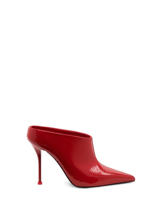 Alexander McQueen Red Thorn Pointed Toe Mule