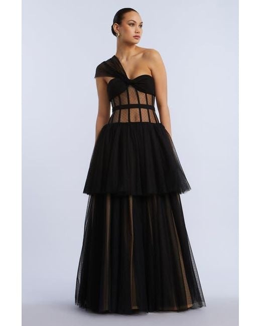 cocktail evening dress BCBG Pleated Gown – Continuiti
