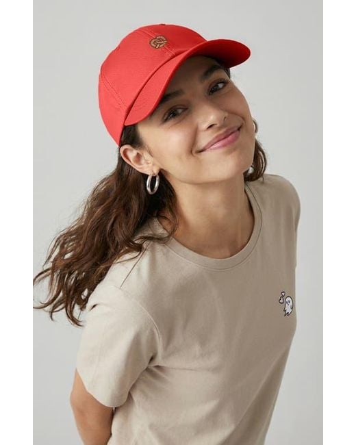 Alix White Pretzel Dad Cap