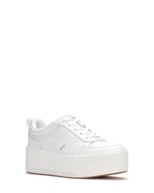 Keds White Skyler Platform Sneaker