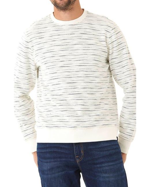 Threads For Thought White Jayden Shoreline Terry Sweatshirt for men