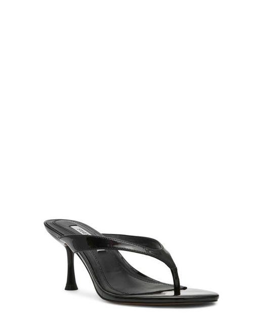 Steve Madden Black Faroh Flip Flop