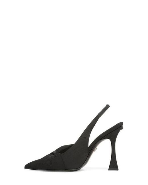 Sam Edelman Black Onia Pointed Toe Slingback Pump
