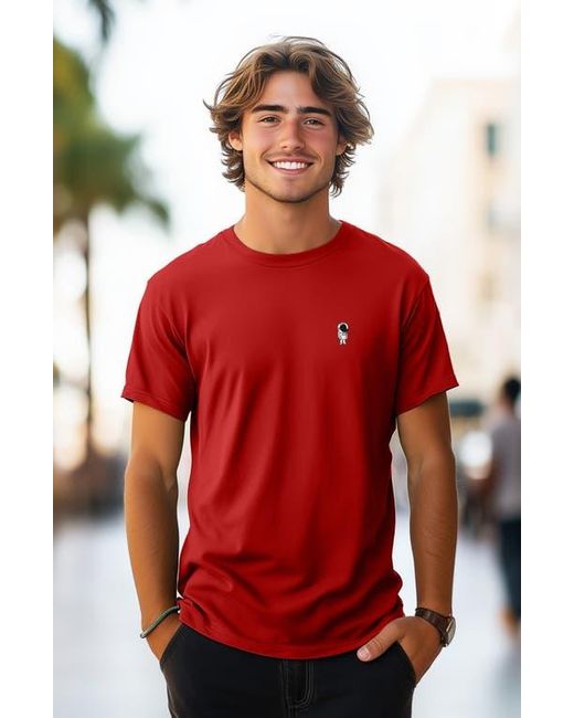 Alix Red Astronaut Tee for men