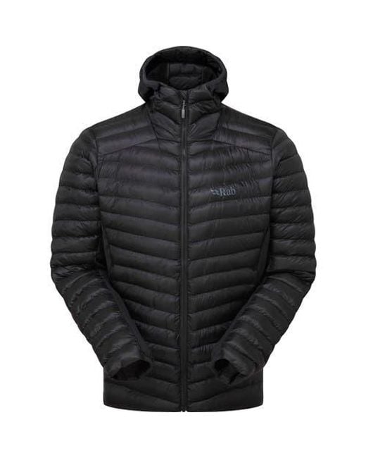 Rab Black Cirrus Flex Hooded Jacket for men