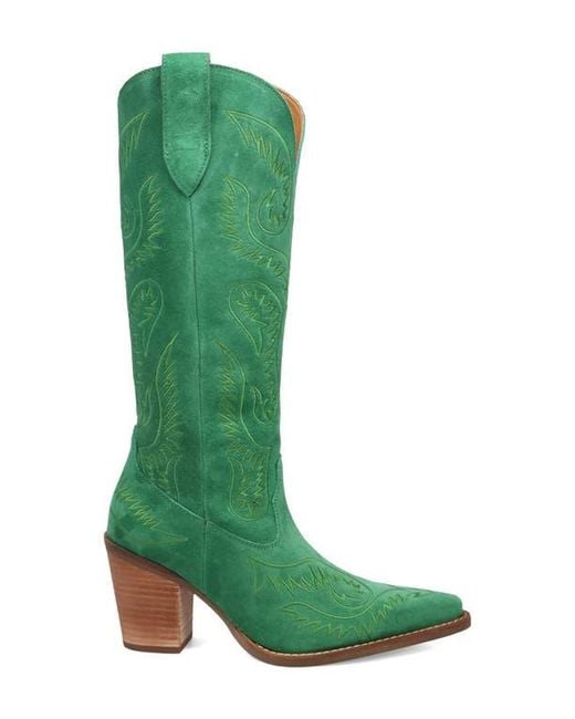 Dingo Green Evita Western Boot