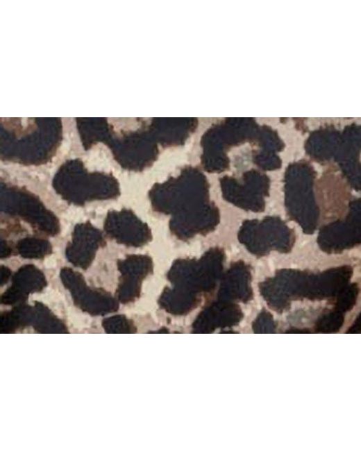 Edikted Brown Deeva Leopard Bikini Bottom