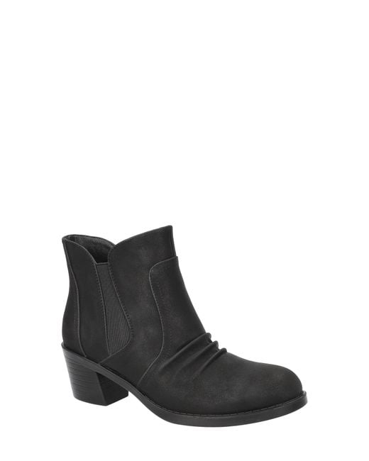 Easy Street Black Berwick Bootie