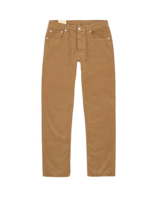 Fortela Brown 965 John 5-Pocket Corduroy Trousers for men