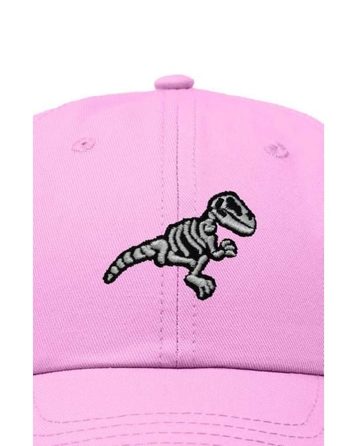 Alix Pink Fossil Embroidered Outdoor Hat for men